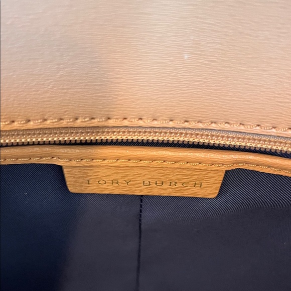 NWOT Small Parker Tote Tory Burch Brown Leather - Picture 7 of 10